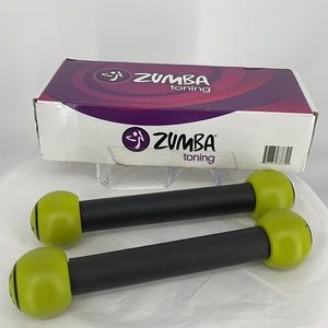Zumba Toning Sticks 2 Pcs 0.5 kg Green